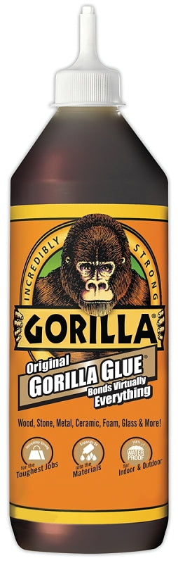 Gorilla Glue 36 oz. Polyurethane All Purpose Glue, Brown - 5003601