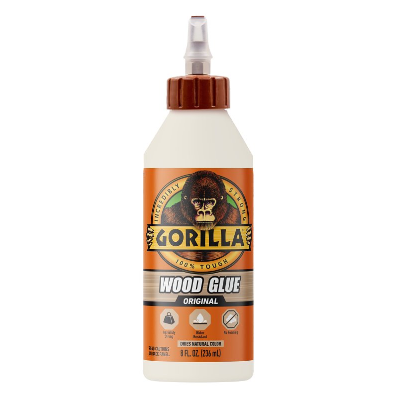 Gorilla Wood Glue, 8 Ounce Bottle, (Pack of 1)