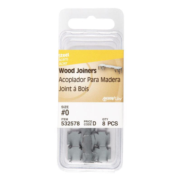 The Hillman Group 532578 Wood Joiner, 8-Pack