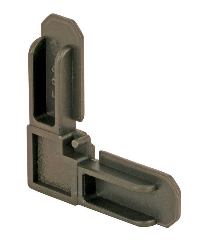 Prime Line PL 14259 Screen Frame Corner 3/4" X 7/16" Bronze Plastic 100PK