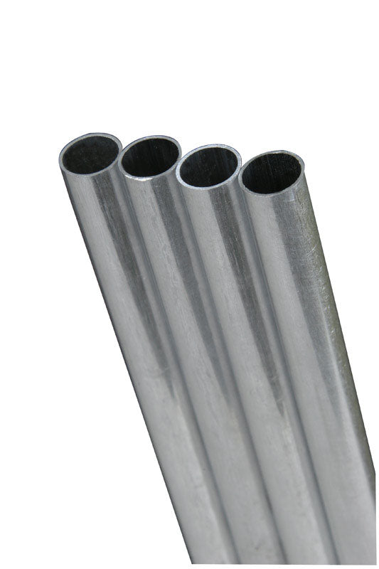K&S 1/8 in. Dia. x 12 in. L Round Aluminum Tube 8102