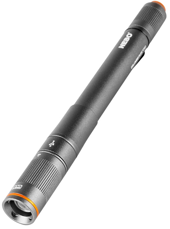 NEBO Columbo Pen Light, 250 Lumen LED Inspection Flashlight with Flex Power NEB-POC-0008