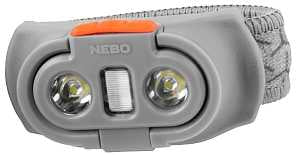 NEBO Einstein Powerful 500 Lumen Headlamp, Compact Low-Profile Headlamp with 5 Light Modes NEB-HLP-0006