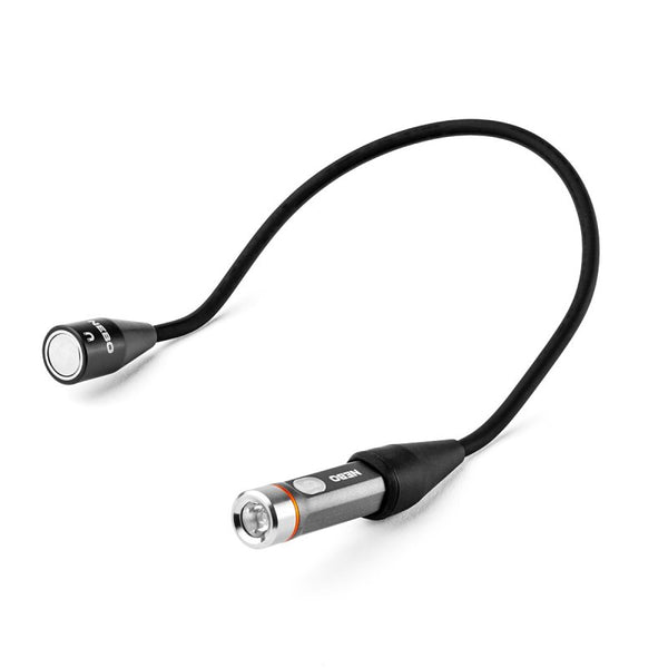 NEBO Franklin Flexible Task Light, Rechargeable, Hands-Free, Compact, Magnetic, Wearable with 4 Light Modes NEB-FLT-1038