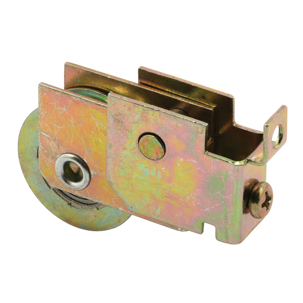 Prime-Line D 1773 1-1/4 In. Steel F-Tab Style Roller with Ball Bearing (Single Pack)