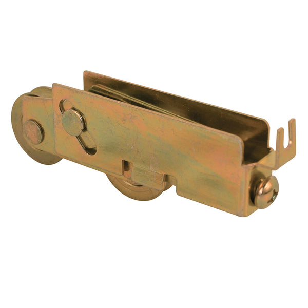 Prime-Line D 1551 1-1/4 In. Steel Ball Bearing, C-Tab, Sliding Door Tandem Roller Assembly, for Pacific and Elco Doors (Single Pack)