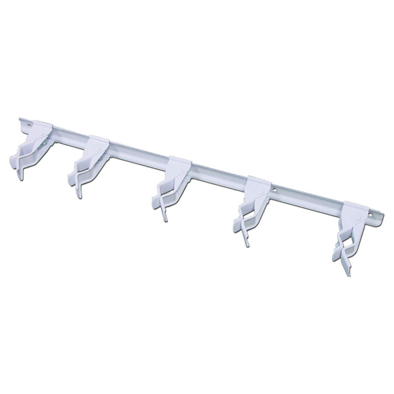 Crawford White Steel Hanger Holder 5 lb. capacity 1 pk