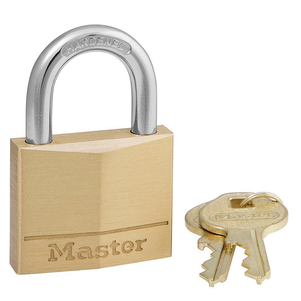 Master Lock 140D 9/16" Brass Padlock