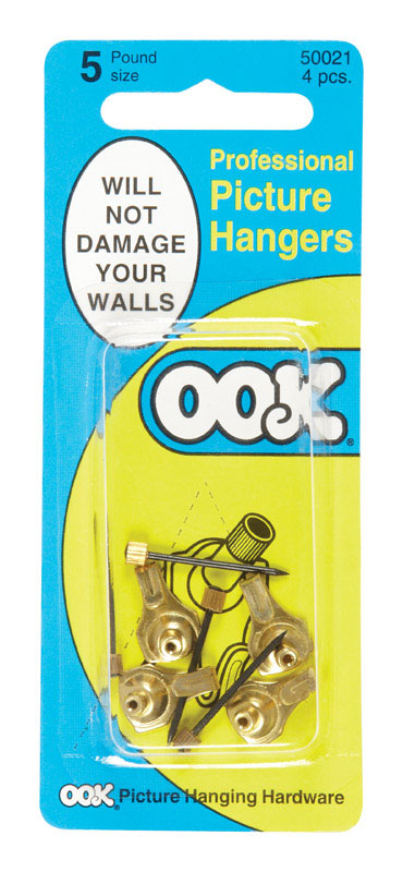 OOK/IMPEX SYSTEMS GROUP 50021 Series 4PC 5LB Picture Hanger