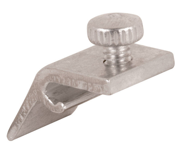Make 2 Fit Prime-Line PL 7949 7/16 in. Storm Door Panel Clips with Screws, Mill Finish (8 Pack)