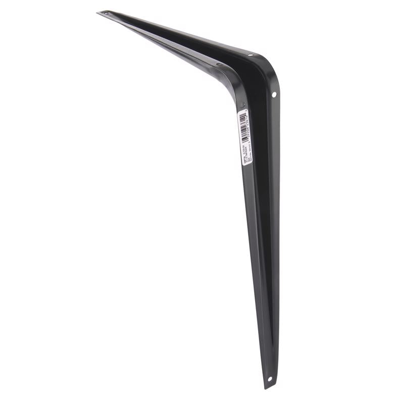 Hampton 01-7520-334 Shelf Support Black Steel 18 Ga. 10" L 100 lb Black