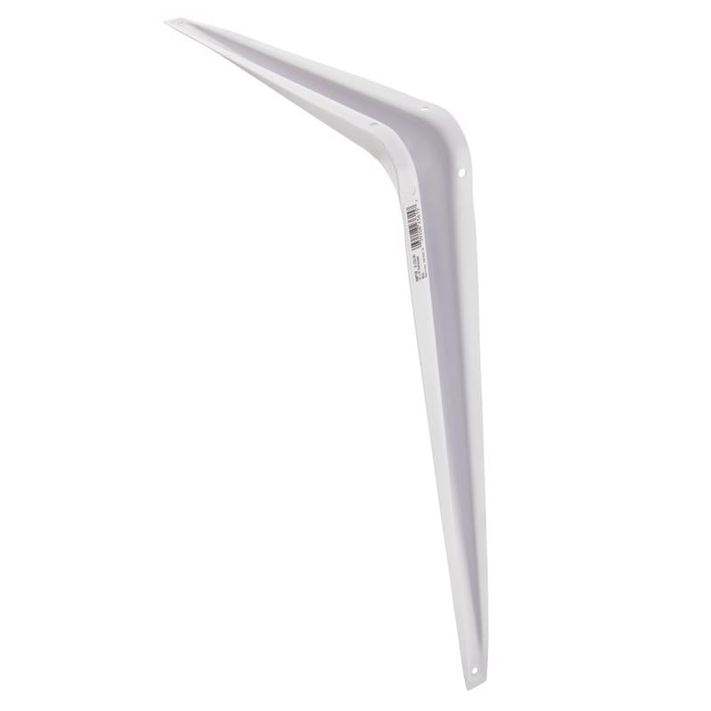 Hampton 5294251 12 in. & 100 lbs 18 Gauge White Steel Shelf Support - Pack of 10