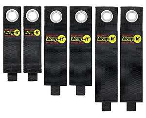 Wrap-It Storage Jjaamm 106-234B Heavy Duty Storage Straps, 6-Pk. Assorted - Quantity 1