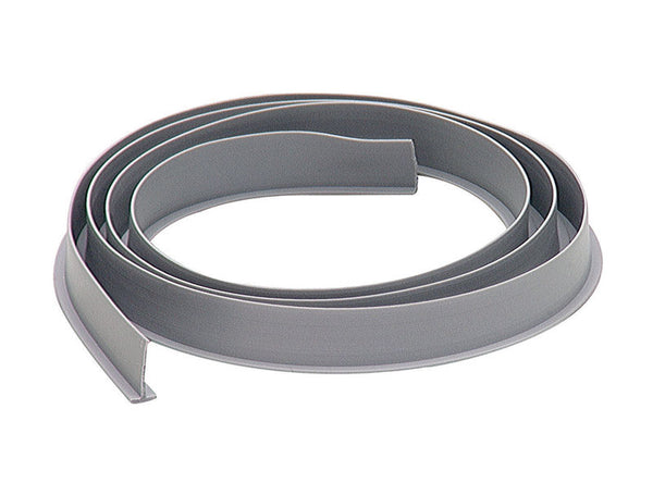 M-D Building Products 04226 M-D T-Section Door Bottom, 37 in L, Vinyl, Gray, quot