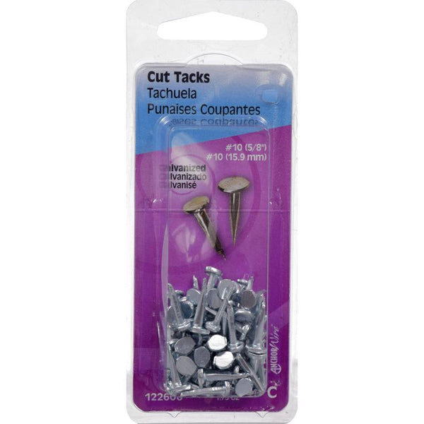 The Hillman Group 122606 Galvanized Cut Tack Number 10, 1.75-Ounce