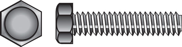 Hillman 221033 Hex Tap Bolt, Silver