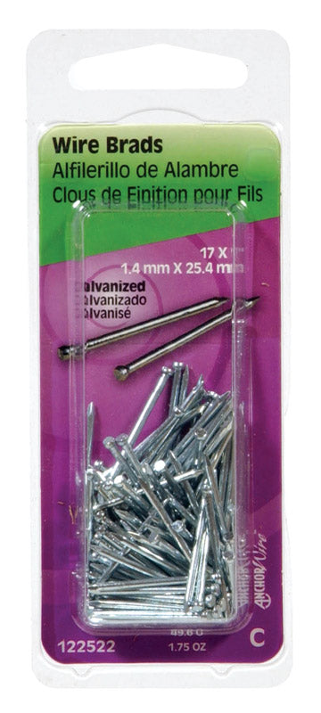 The Hillman Group 122522 Galvanized Wire Brad
