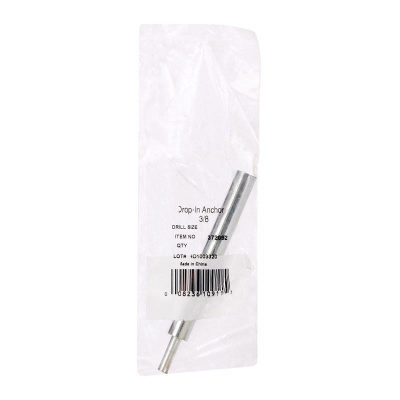 Hillman 3/8 in. Dia. x 0 in. L Steel Round Head Setting Tool Drop-In Anchor 1 pk