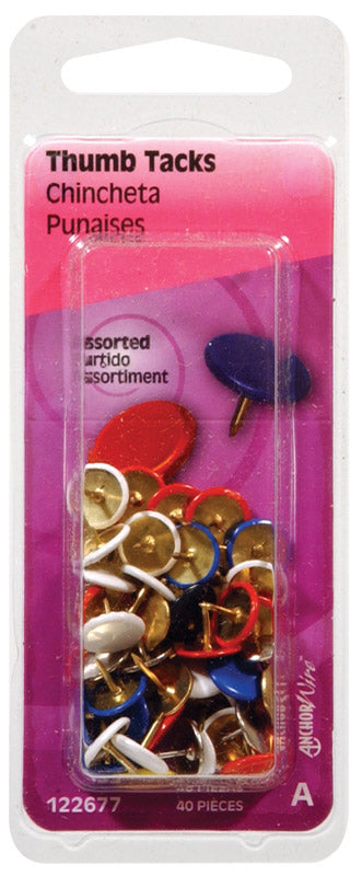 The Hillman Group 122677 Thumb Tack Assortment
