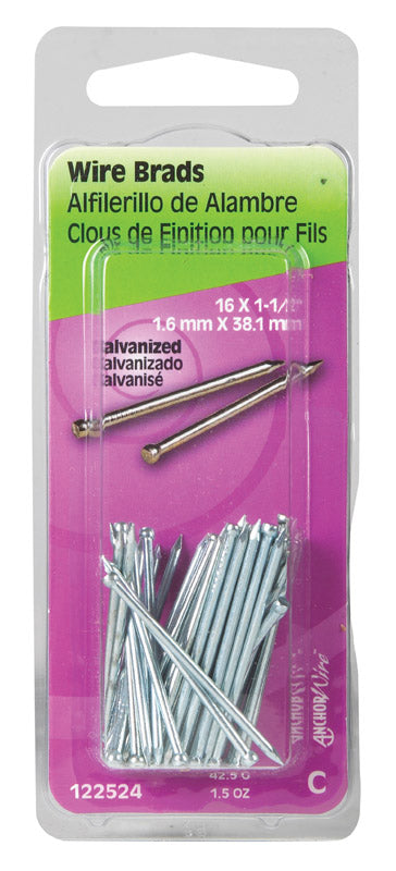 The Hillman Group 122524 Galvanized Wire Brad
