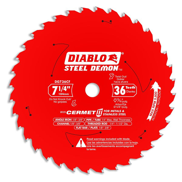 Freud Diablo 7X36 Cermet Csb D0736CF