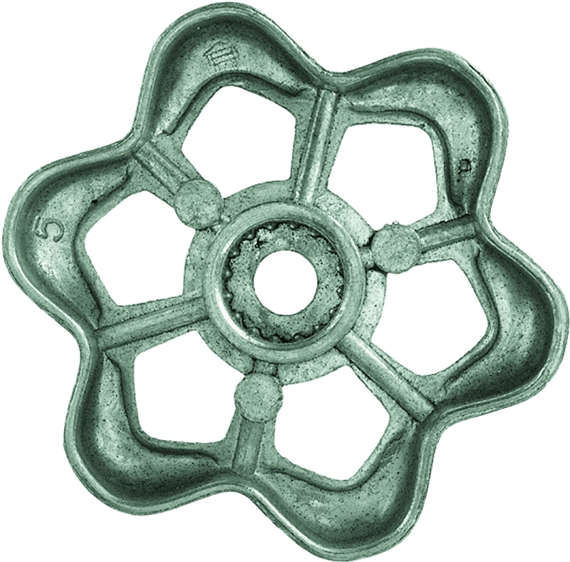 Danco 80417 Round Broach Wheel Handle, for Use with Hose Bibb Faucets, Sillcock, Stopcocks and Valves, Metal
