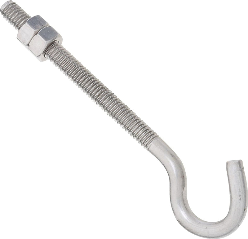 National Hardware N221-713 2163BC Hook Bolt in Stainless Steel