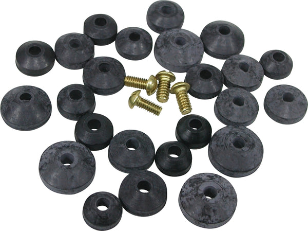 ProSource PMB-119-3L Beveled Faucet Washer Assortment, Rubber