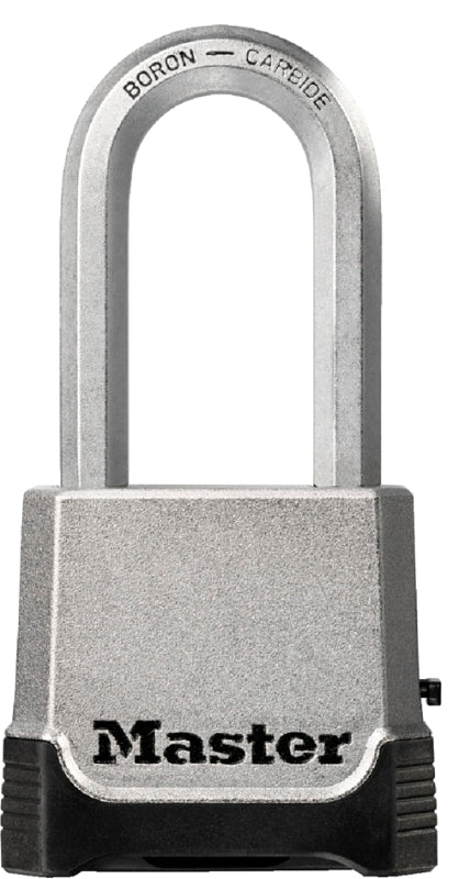 Master Lock M176XDLH 2" Magnum Zinc Die-Cast Body Padlock with 2" Shackle; Combination or Key