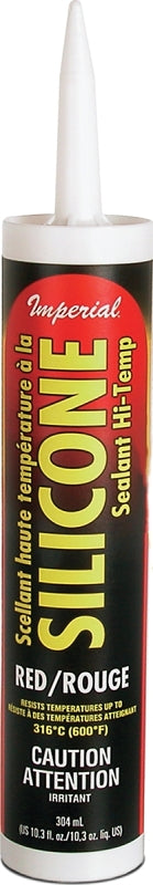 Imperial 10.3-oz. High-Temperature Red Silicone Sealant KK0205
