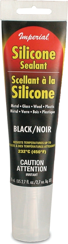 Imperial Sealant Silicone 2.7oz Black KK0309