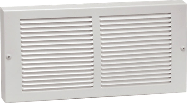 Imperial RG0033 Louvered Steel Painted Baseboard Return Air Grille, 14 x 6-Inch, White, 1-Pack