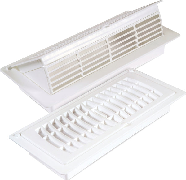 Imperial RG3052 Pop-Up Floor Register, 4 x 10-Inch, White