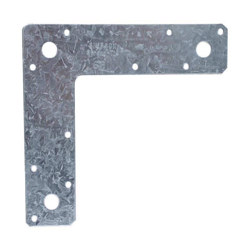 Simpson Strong Tie 66L x 6 in. 14-Gauge Galvanized L Strap, 1 Each, Steel