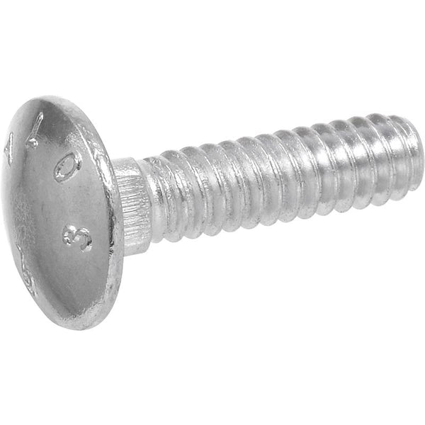 HILLMAN FASTENER 240219 3/8-16X12 Carriage Bolt, 3/8 x 12-Inch, No Color