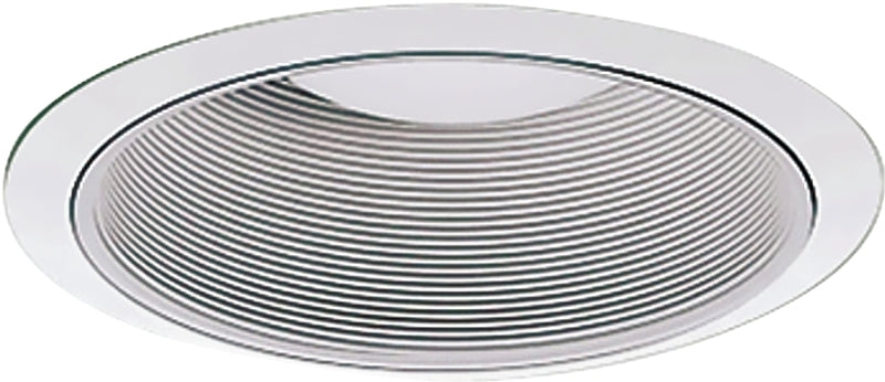 Halo 310 Series 6 Inch White Recessed Ceiling Light Fixture Trim with Coilex Baffle