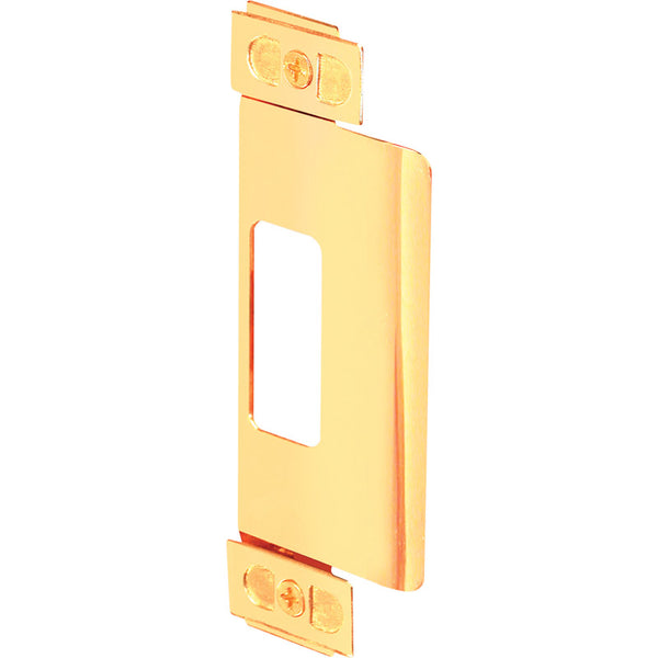 Prime-Line U 9495 Brass Plated ASA Adjustable Door Strike (Single Pack)