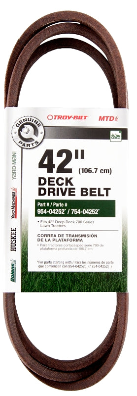 MTD Genuine Parts 490-501-M008 42" Deck Drive Belts