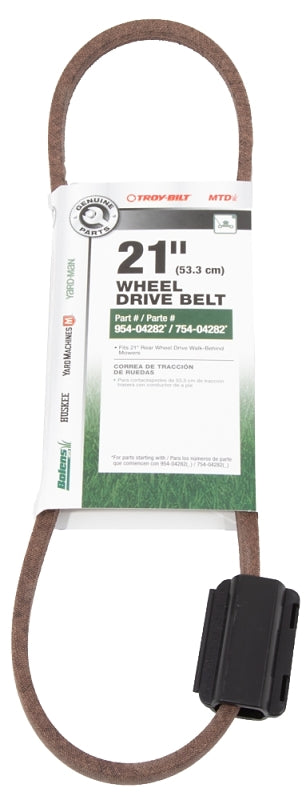 MTD Genuine Parts 490-501-M055 21" Wheel Drive Belts, Natural