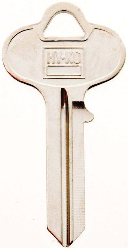 Hy-Ko Replacement Key Blank Fits Russwin 5-Pin Single Sided Brass Nickel Plated Polybag