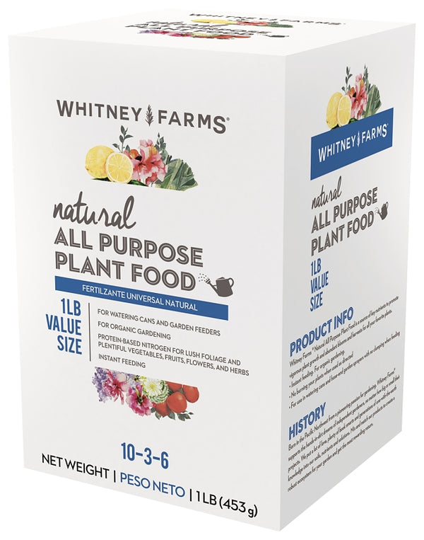 Whitney Farms Nat All Purp Plant Fd 1# 10101-13175