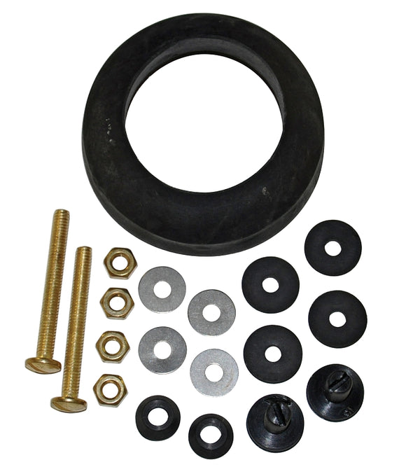 Danco 10572 Tank To Bowl Kit, For Use With American Standard Cadet 3 And Champion 4 Toilets, Rubber, 5/16-in. x Repair, Black