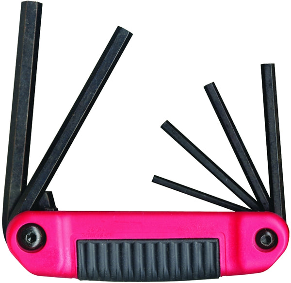 EKLIND 25611 Ergo-Fold Fold-up Hex Key allen wrench - 6pc set SAE Inch Sizes 5/32-3/8