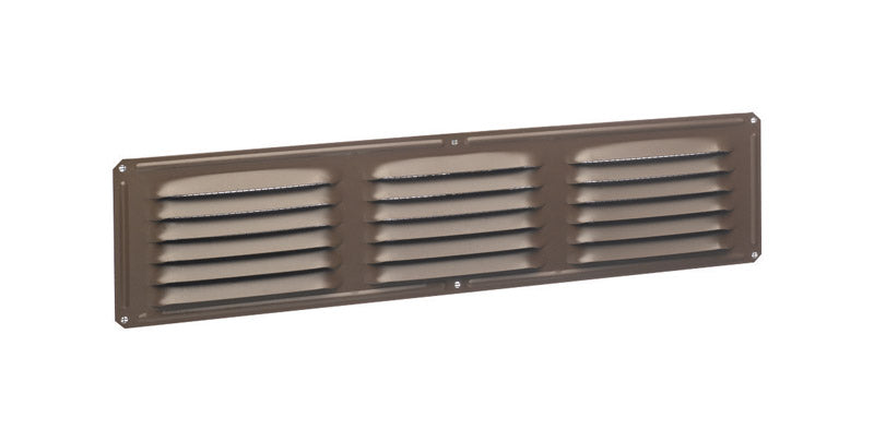 Air Vent 84228 Undereave Vent, Brown, 16 x 4-in. - Quantity 24