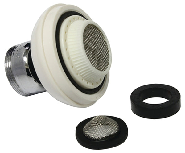 Plumb Pak PP800-51 PlumPak Pp80051 Dual Threaded Faucet Aerator with Nut, 15/16-27 Male X 55/64-27 Female, Brass