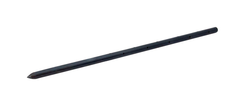 Grip Rite Round Steel Stakes With Holes 3/4" X 18" (Pack of 10)