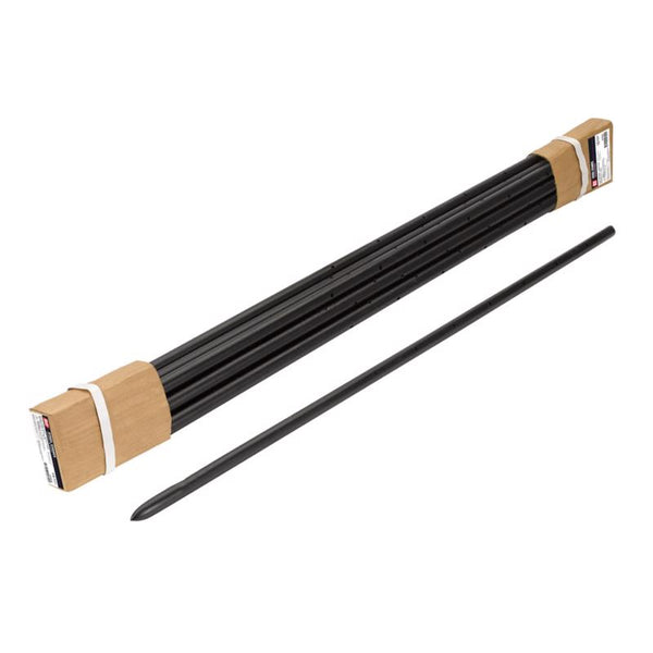 Grip-Rite Metal Round Stake with Holes 3 ft. L X 0.75 in. D STKR36