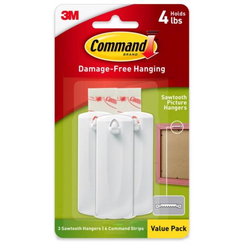 Command 3M Company #17042 Saw Tooth Hanger Pack 17042-ES