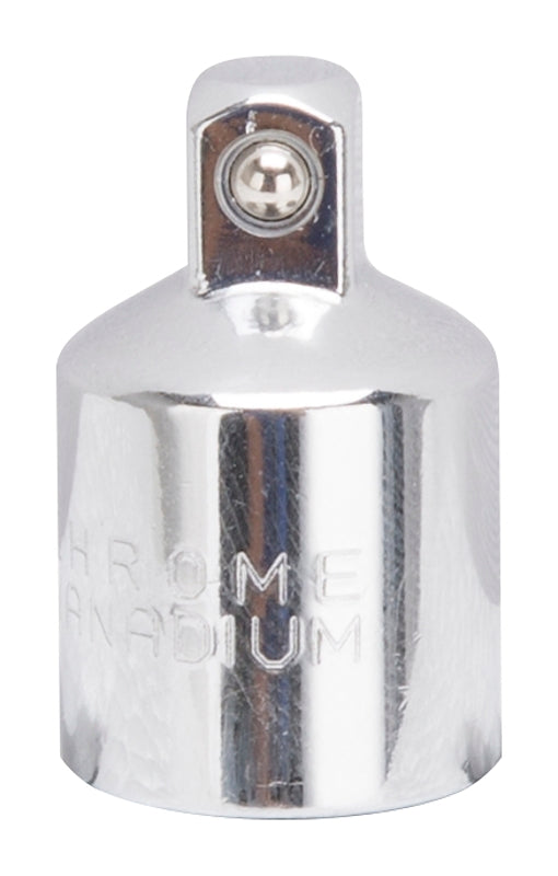 MINTCRAFT MT6491740 Mint Craft SAE Socket Adapter, 1/4 in Male, 3/8 in Female, Forged Chrome-Vanadium Steel, x