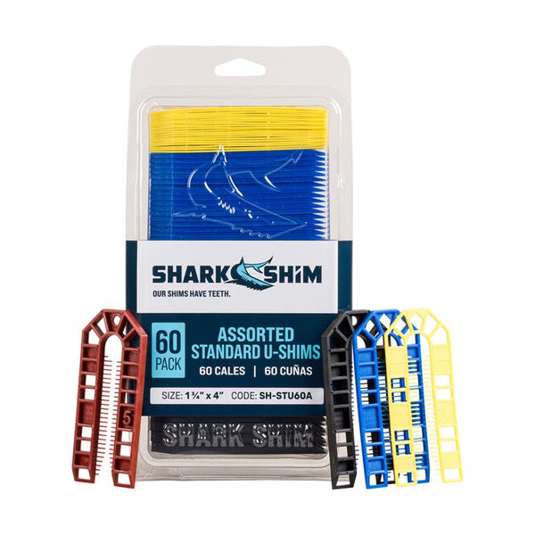 Broadfix Shim Flat Plastic 60PK STU60A-US
